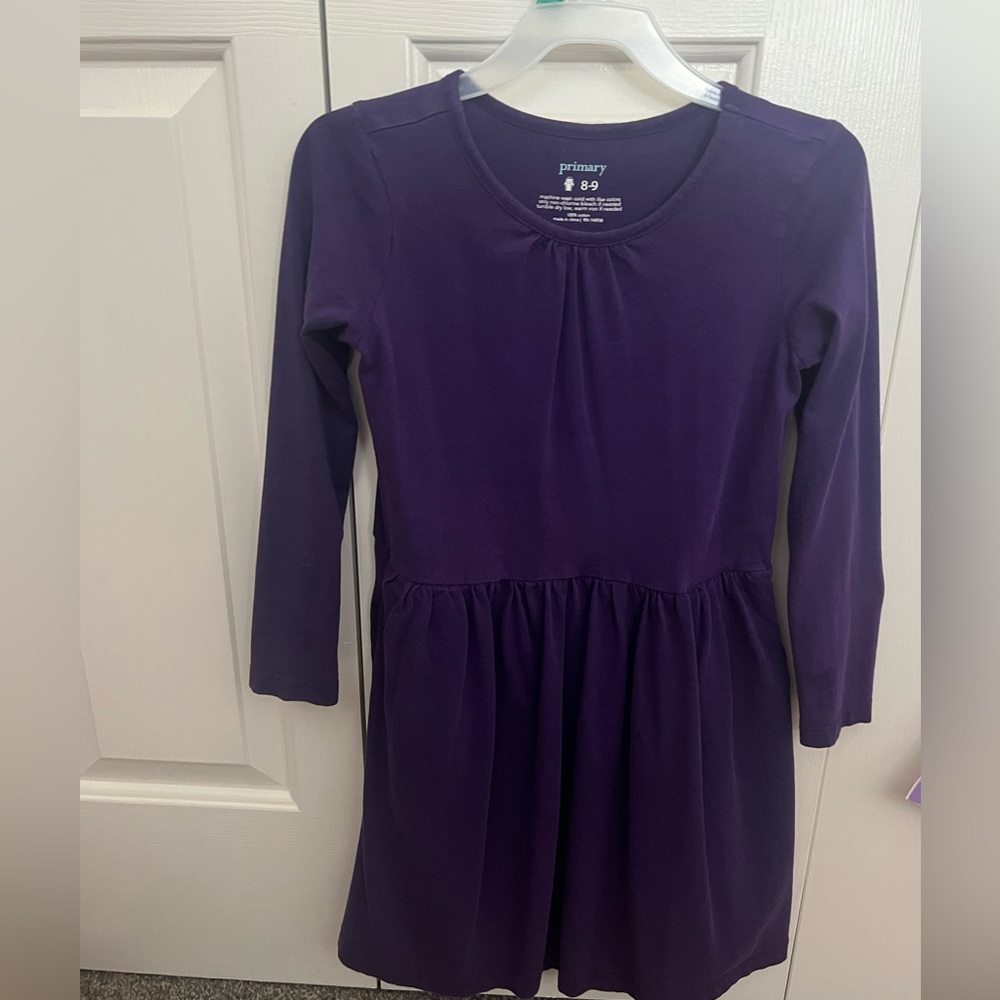 Girls purple dress like new